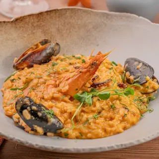 Risotto cu fructe de mare