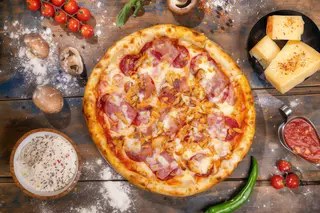 Pizza Quattro Carni Ø25cm