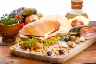 Bacon sandwich