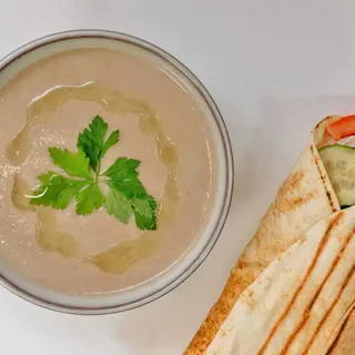 Supa crema a zilei + wrap la alegere