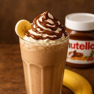 Nutella Banana Frappe