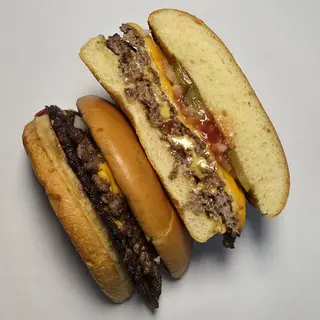 Smashed burger classic