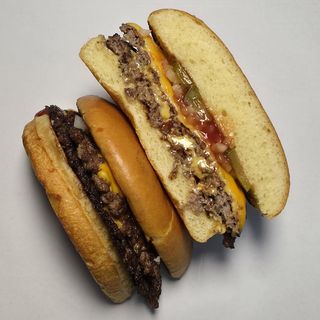 Smashed burger classic