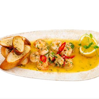 Creveți în sos de unt