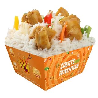 Orez cu pui cu legume