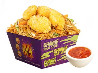 Meniu Noodles creveti pane