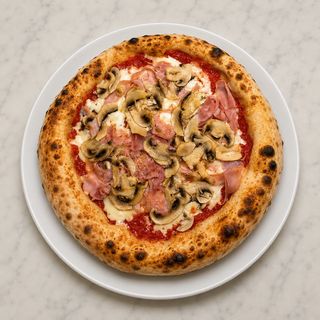 Pizza No. 6 - Prosciutto e Funghi Ø32cm