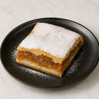 Placinta cu mere de post