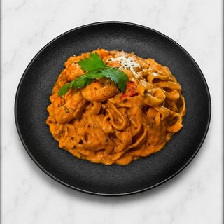 TAGLIATELLE TARTUFO GAMBERI