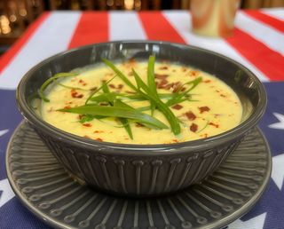 Navajo corn soup - western style