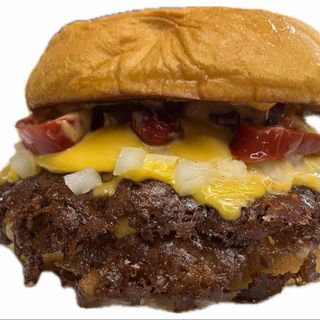 double hottie cheeseburger