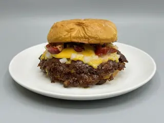 double hottie cheeseburger
