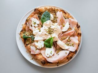 Pizza Fistic si Mortadella Ø32cm