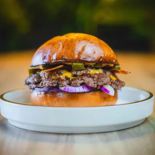 Bonfire Smashed Burger