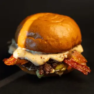 The Baconator Smashed Burger