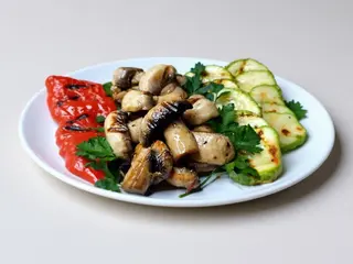 Legume proaspete la grătar