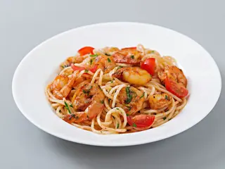 Spaghete cu fructe de mare