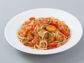 Spaghete cu fructe de mare