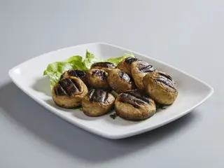 Ciuperci proaspete la grătar