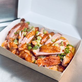 Meniu pulpe de pui dezosate cu cartofi curves