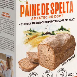 Amestec de copt spelta integrala cu maia 450g