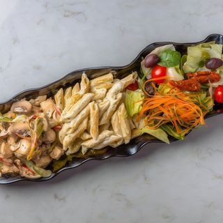 Meniu pui cremos cu ciuperci