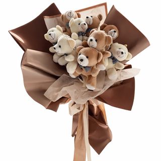 Teddy Bear Delight Bouquet