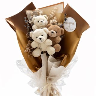 Teddy Charm Bouquet