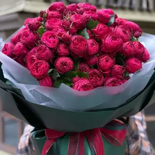 51 de trandafiri Dark Pink - Royal Desire