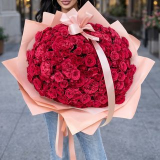 Rouge Icon – Buchet cu 101 Trandafiri Roșii