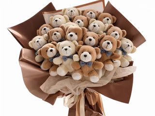 Teddy Blooms - Buchet 25 ursuleti premium – Cadou romantic