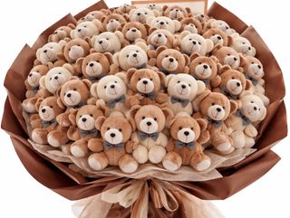 Teddy Royale – 51 Luxury Bears - Buchet 51 ursuleti premium – Cadou romantic spectaculos