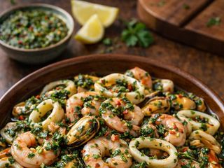 Sea Food Chimichurry