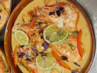 Creveti Tiger Tom Yum