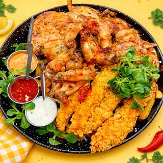 Platou pui 2 persoane