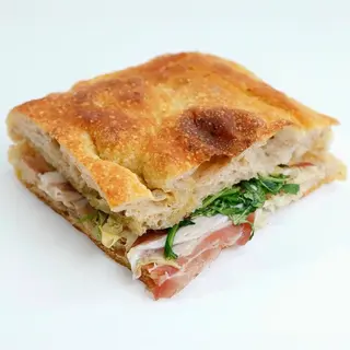 Sandwich prosciutto cotto, spinata si kale