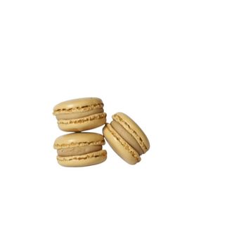 Cutie 3 macarons cafea