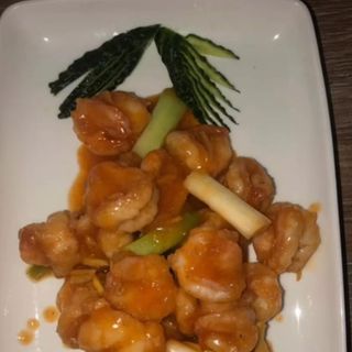 Creveti in sos chinezesc