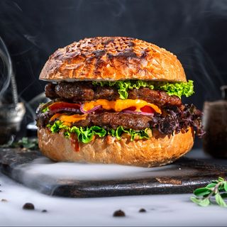 Cheeseburger de vită