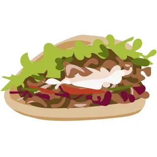 Döner kebab vită 400 g