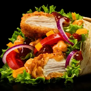 Wrap Crispy De Pui