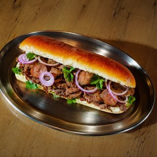 Șaorma Baghetă mică cu mușchi vită & aioli 225g