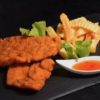 Meniu șnitel vita (șnitel vienez)