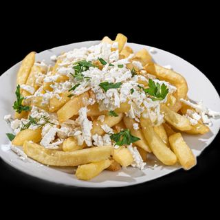 Cartofi loaded cu usturoi și telemea