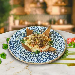 Fatteh cu carne (250 gr.)