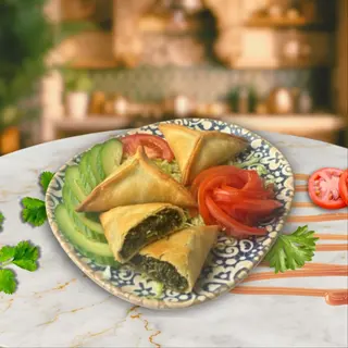Sambusik cu spanac (200 gr.)