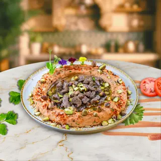 Hommos Beirut cu carne (200 gr.)