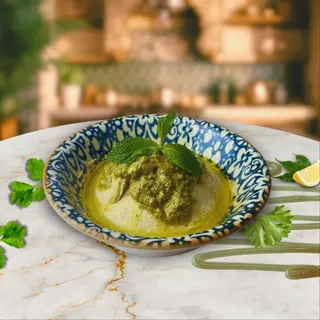 Hommos cu pesto (250 gr.)