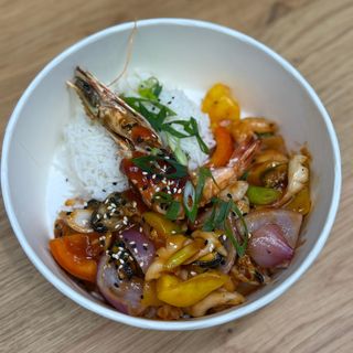 Fructe de mare in still ,,devilled''