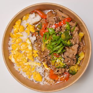 Pork Teriyaki Rice - porc